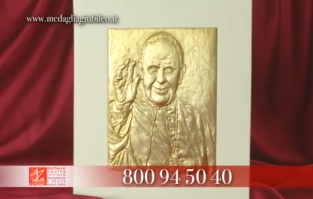 Spot TV – Papa Francesco verso il Giubileo della Misericordia – volume e coniazione celebrativa