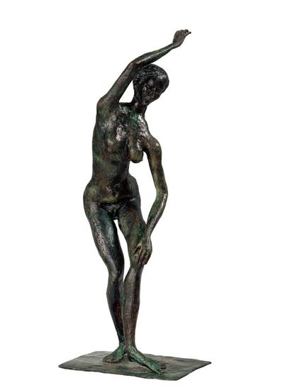 FIGURA DI DONNA. PASSO DI DANZA