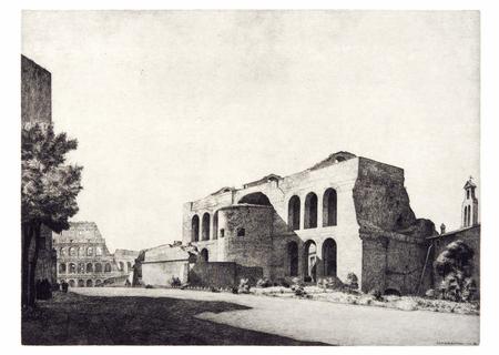 BASILICA DI MASSENZIO E COLOSSEO