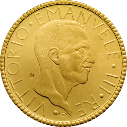 Collezione Oro 
La Storia della Lira nel Regno di Vittorio Emanuele III 1901-1936