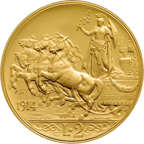 Collezione Oro 
La Storia della Lira nel Regno di Vittorio Emanuele III 1901-1936