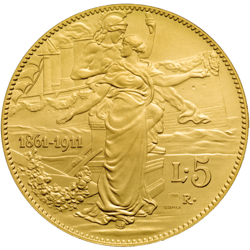 Collezione Oro 
La Storia della Lira nel Regno di Vittorio Emanuele III 1901-1936