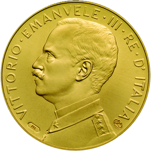 Collezione Oro 
La Storia della Lira nel Regno di Vittorio Emanuele III 1901-1936