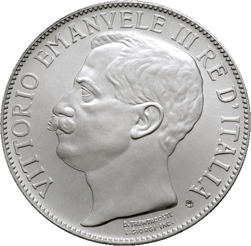 Collezione Argento 
La Storia della Lira nel Regno di Vittorio Emanuele III 1901-1936