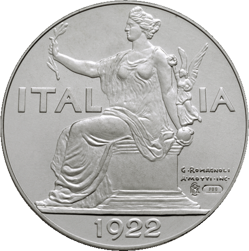 Collezione Argento 
La Storia della Lira nel Regno di Vittorio Emanuele III 1901-1936