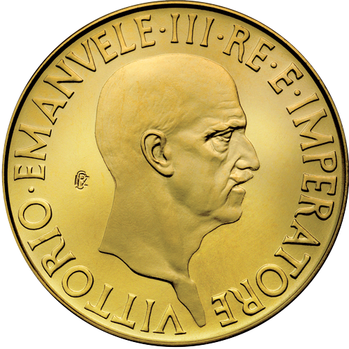 Collezione Oro 
La Storia della Lira tra le due Guerre 1923-1926.