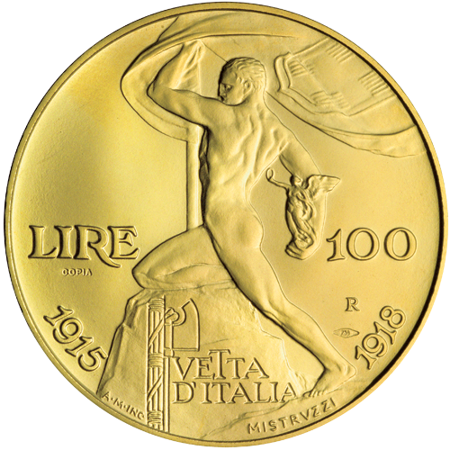 Collezione Oro 
La Storia della Lira tra le due Guerre 1923-1926.