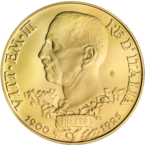 Collezione Oro 
La Storia della Lira tra le due Guerre 1923-1926.