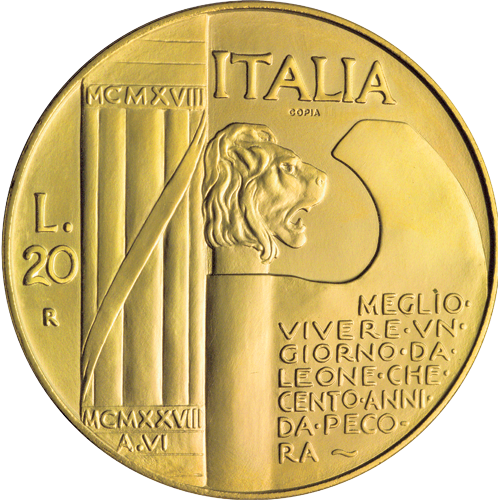 Collezione Oro 1926, 1928, 1936