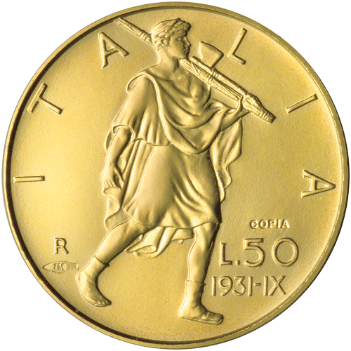 Collezione Oro 1923, 1925, 1931