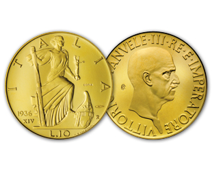 Collezione Oro 1926, 1928, 1936